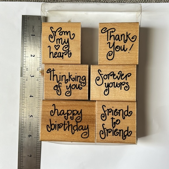 From My Heart S262 stamp set - Picture 2 of 9